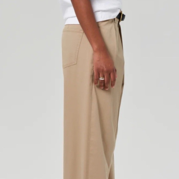 Citizens of Humanity Petra Pleated Trouser Pants High Rise Wide Leg Sz 27 - Picture 3 of 14
